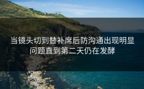 当镜头切到替补席后防沟通出现明显问题直到第二天仍在发酵